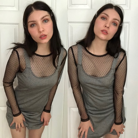 Forever21 Plaid Mini Dress - Picture 3 of 7